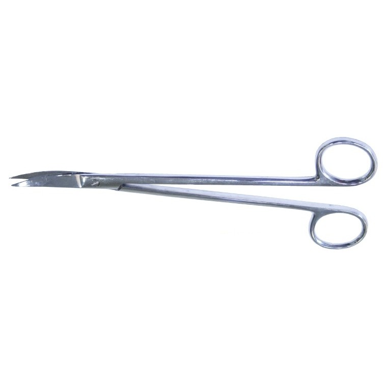 Mcindoe Scissors, Curved-On-Flat W/ Round Points, 7" (17.8 Cm)